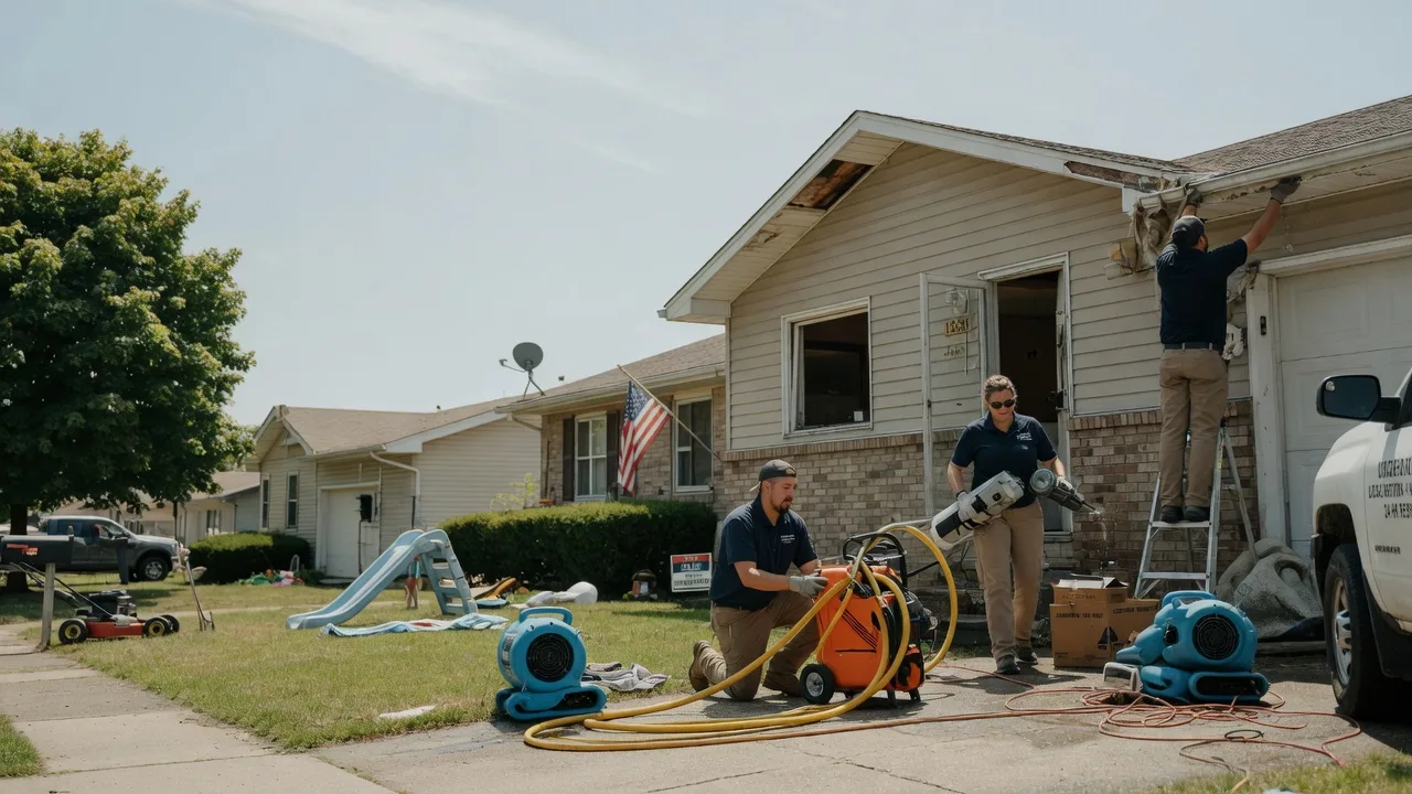 Water Damage Restoration in Texola, OK near me
